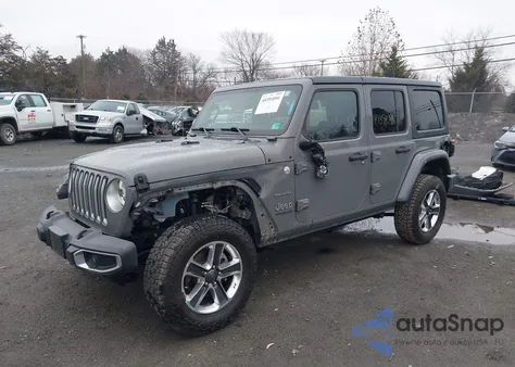 2018 Jeep Wrangler Unlimited Sahara 4X4 из США, поврежденный, VIN 1C4HJXEN5JW246750